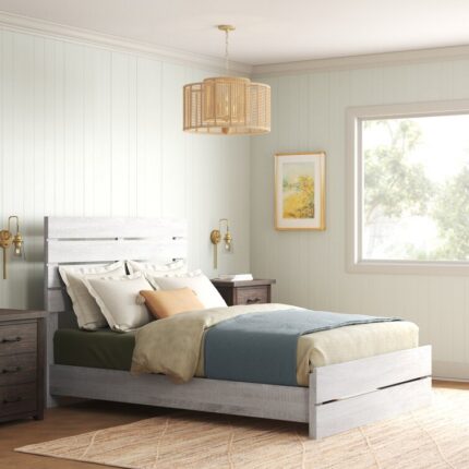 Altrice Wood Bed - Chic Decora