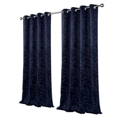 Charmayne Polyester Room Darkening Curtain Pair (Set of 2) - Chic Decora