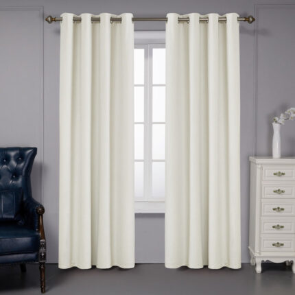 Tooleville Cotton Room Darkening Curtain Pair (Set of 2) - Chic Decora