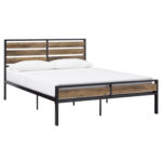 Iron Platform Bed - Chic Decora