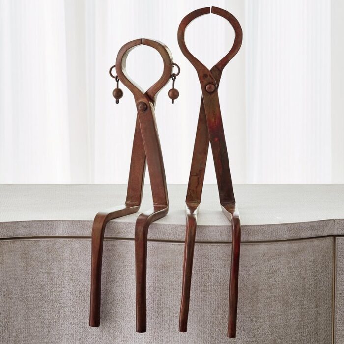 Iron Sitting Couple - Chic Decora