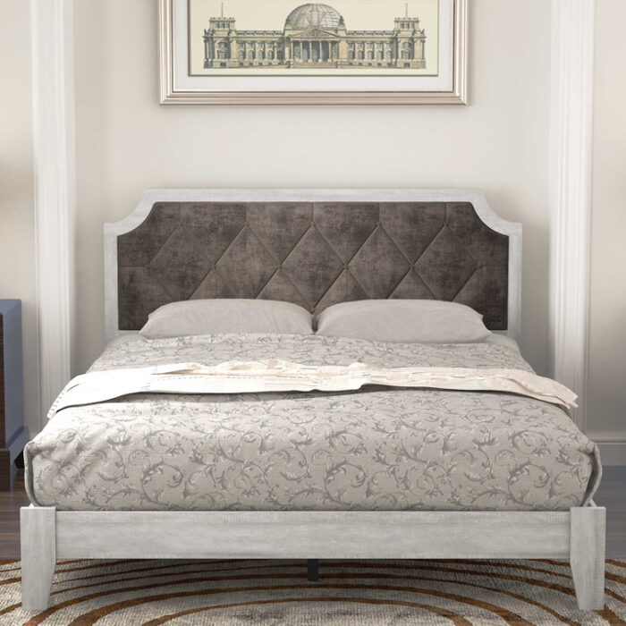 Isenbert Upholstered Platform Bed - Chic Decora