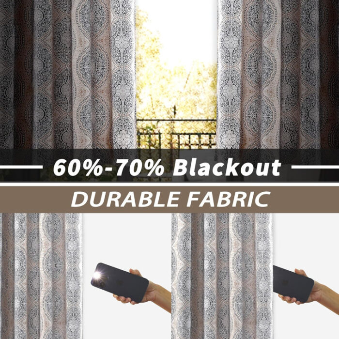 Ishpeming Polyester Room Darkening Curtain Pair (Set of 2) - Chic Decora