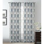 Iverson Polyester Sheer Curtain Pair (Set of 2) - Chic Decora