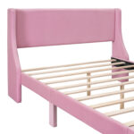 Ixone Upholstered Platform Storage Bed - Chic Decora