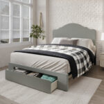 Jabrien Upholstered Panel Storage Bed - Chic Decora