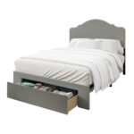 Jabrien Upholstered Panel Storage Bed - Chic Decora