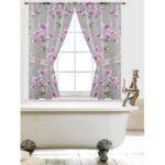 Garfield Polyester Sheer Curtain Pair (Set of 2) - Chic Decora