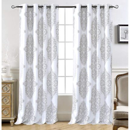 Universe Polyester Room Darkening Curtain Pair (Set of 2) - Chic Decora