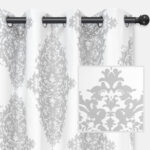 Janey Polyester Blackout Curtain Pair (Set of 2) - Chic Decora