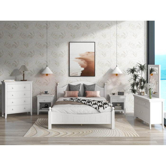 Jaunna Platform Bed - Chic Decora