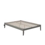 Javaunte Solid Wood Platform Standard Bed - Chic Decora