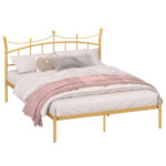 Jayci Metal Open-Frame Storage Bed - Chic Decora