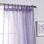 Jaylene Polyester Semi Sheer Curtain Pair (Set of 2) - Chic Decora