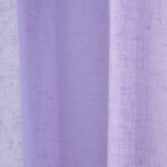 Jaylene Polyester Semi Sheer Curtain Pair (Set of 2) - Chic Decora