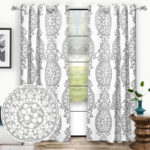 Jayton Polyester Room Darkening Curtain Pair (Set of 2) - Chic Decora