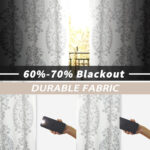 Jayton Polyester Room Darkening Curtain Pair (Set of 2) - Chic Decora