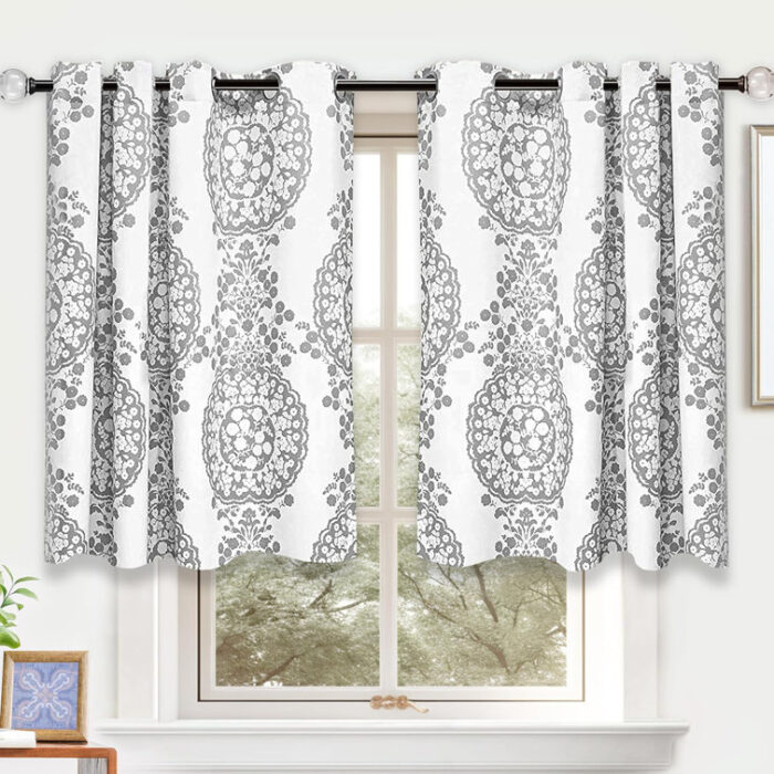 Jayton Polyester Room Darkening Curtain Pair (Set of 2) - Chic Decora