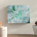 Jeanetta ” Teal Succulent 2 ” by Irena Orlov - Chic Decora