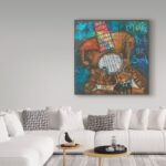 Jennifer McCully ” Music Feeds The Soul – Guitar ” by Jennifer McCully - Chic Decora