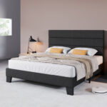 Jerriann Upholstered Platform Bed - Chic Decora