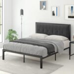 Jerseytown Metal Platform Bed - Chic Decora