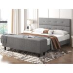 Jerseyville Upholstered Platform Storage Bed - Chic Decora