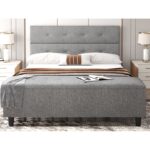 Jerseyville Upholstered Platform Storage Bed - Chic Decora