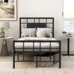 Jhani Metal Open-Frame Bed - Chic Decora