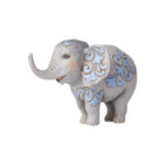 Jim Shore Heartwood Creek Mini Elephant Figurine 3.5in H - Chic Decora