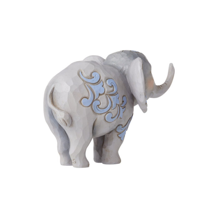 Jim Shore Heartwood Creek Mini Elephant Figurine 3.5in H - Chic Decora