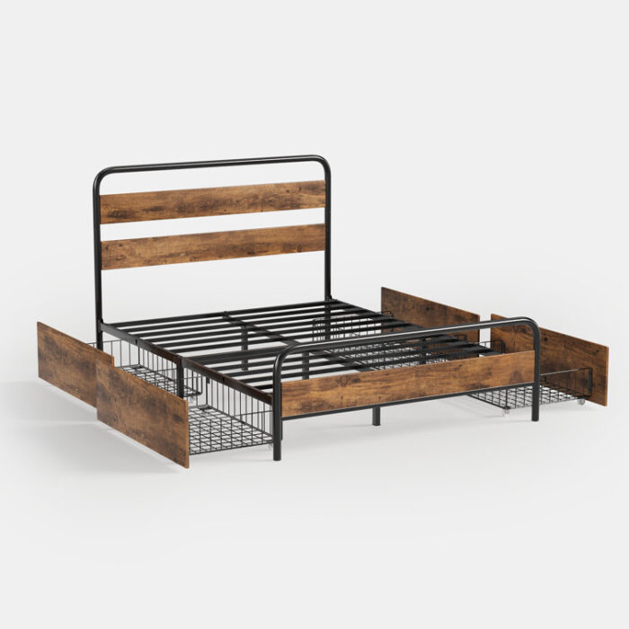 Johannah Platform Bed - Chic Decora