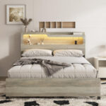 Jonko Bookcase Storage Bed - Chic Decora