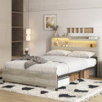 Jonko Bookcase Storage Bed - Chic Decora