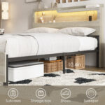 Jonko Bookcase Storage Bed - Chic Decora