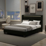 Jonstone Upholstered Wingback Bed - Chic Decora