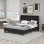 Jonstone Upholstered Wingback Bed - Chic Decora