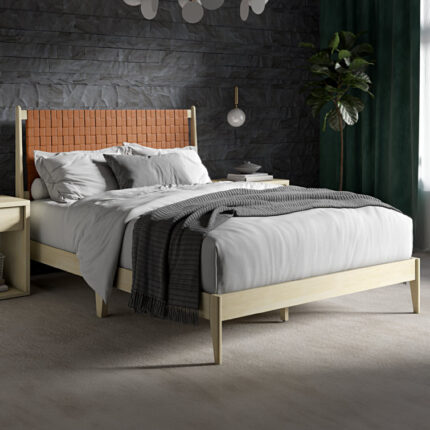 Chanikya Upholstered Platform Bed - Chic Decora