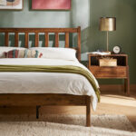 Josse Ted Bed, Walnut - Chic Decora