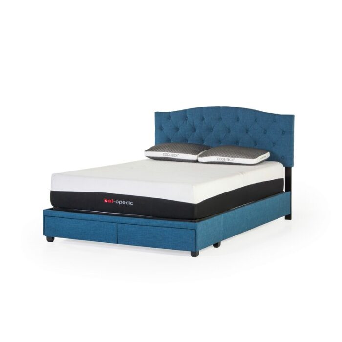 Juillac Upholstered Platform Storage Bed - Chic Decora