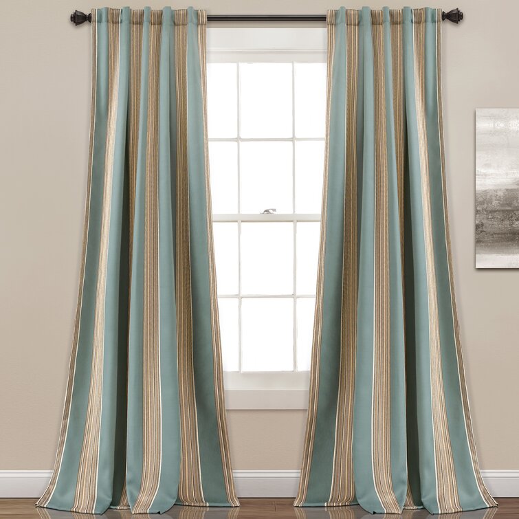 Julia Polyester Room Darkening Pair (Set of 2) - Chic Decora