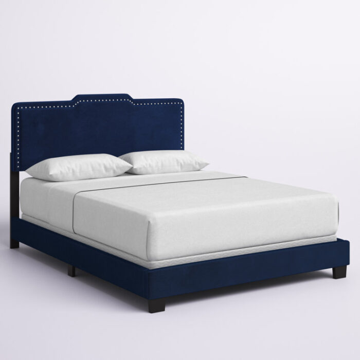 Julianna Upholstered Standard Bed - Chic Decora