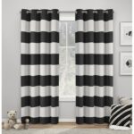 Julie Polyester Room Darkening Curtain Pair (Set of 2) - Chic Decora