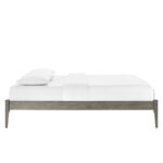 June Wood Platform Bed Frame - Chic Decora