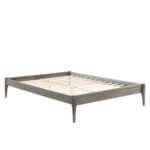 June Wood Platform Bed Frame - Chic Decora