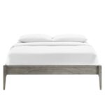 June Wood Platform Bed Frame - Chic Decora