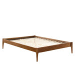 June Wood Platform Bed Frame - Chic Decora