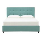 Kaern Upholstered Platform Bed - Chic Decora