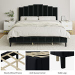 Kajana Tufted Low Profile Platform Bed - Chic Decora