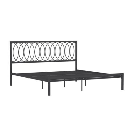 Kanagy Metal Open-Frame Bed - Chic Decora